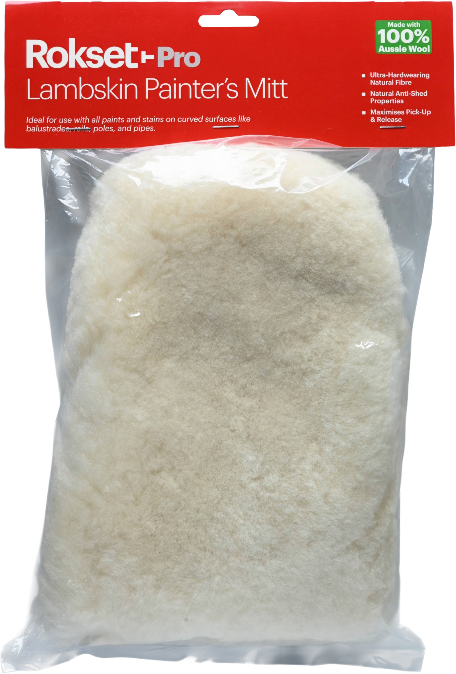Lambskin Painter's Mitt