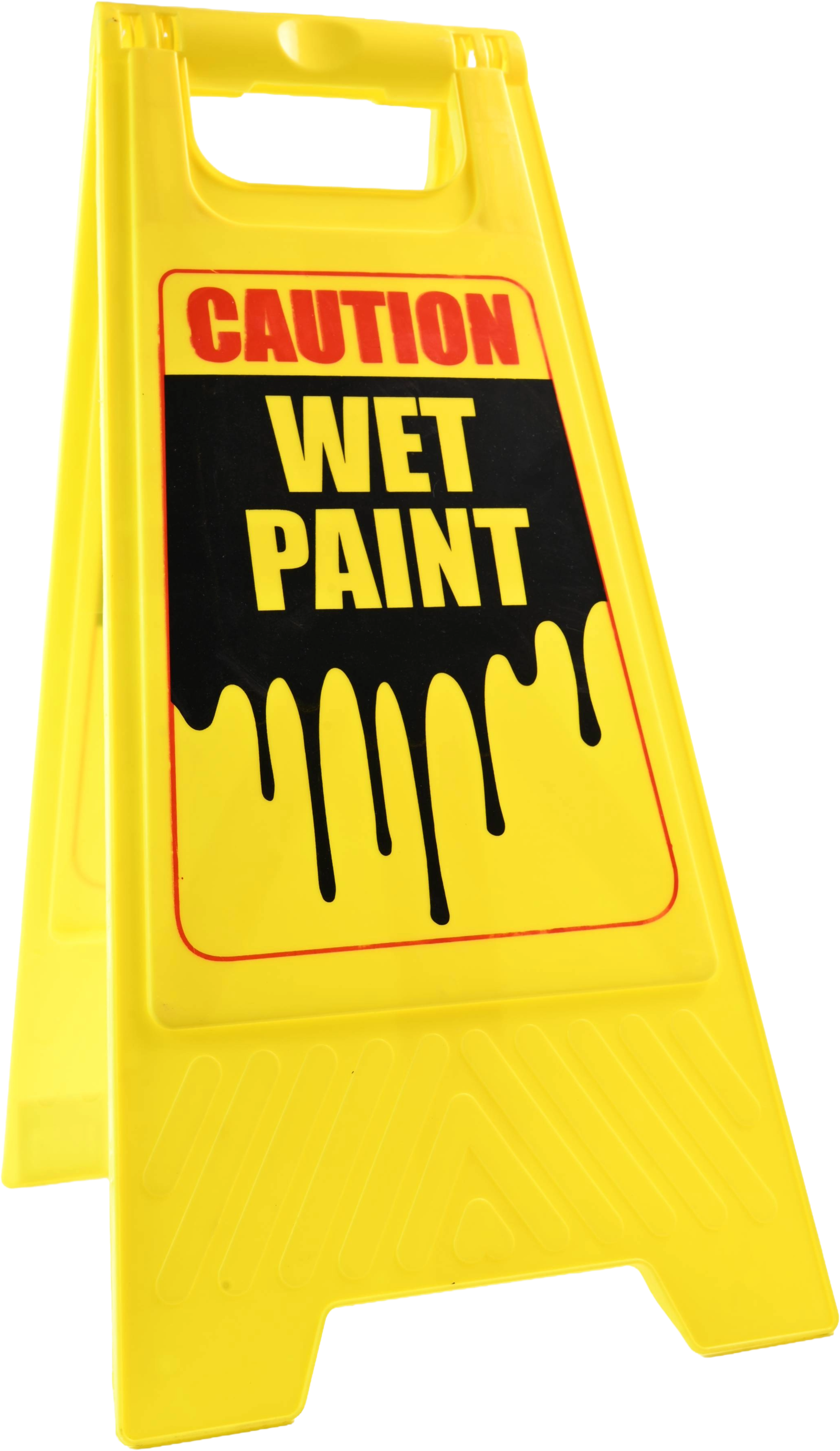 Caution Wet Paint Sign