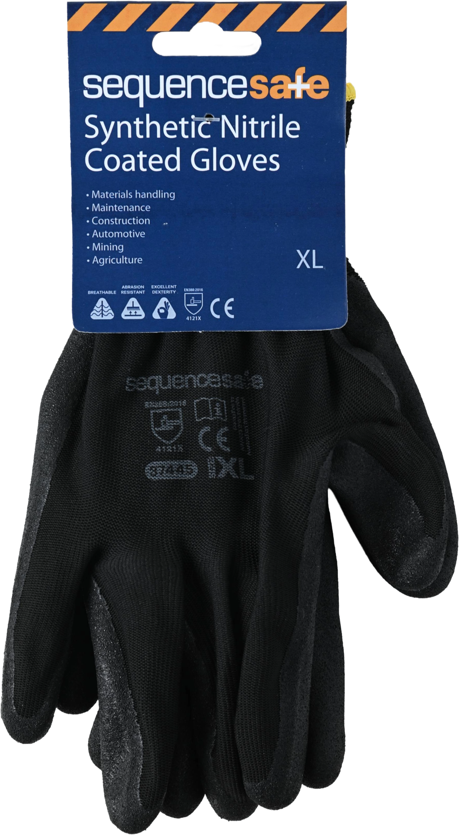 Nitrile Coated Worker's Gloves